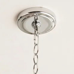 Classic Dome Shade Pendant Light with Chain - Small