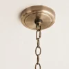 Classic Dome Shade Pendant Light with Chain - Large