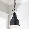Classic Dome Shade Pendant Light with Chain - Small