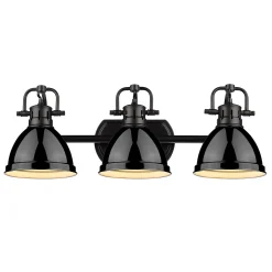 Classic Dome Shade Vanity Light - 3 Light