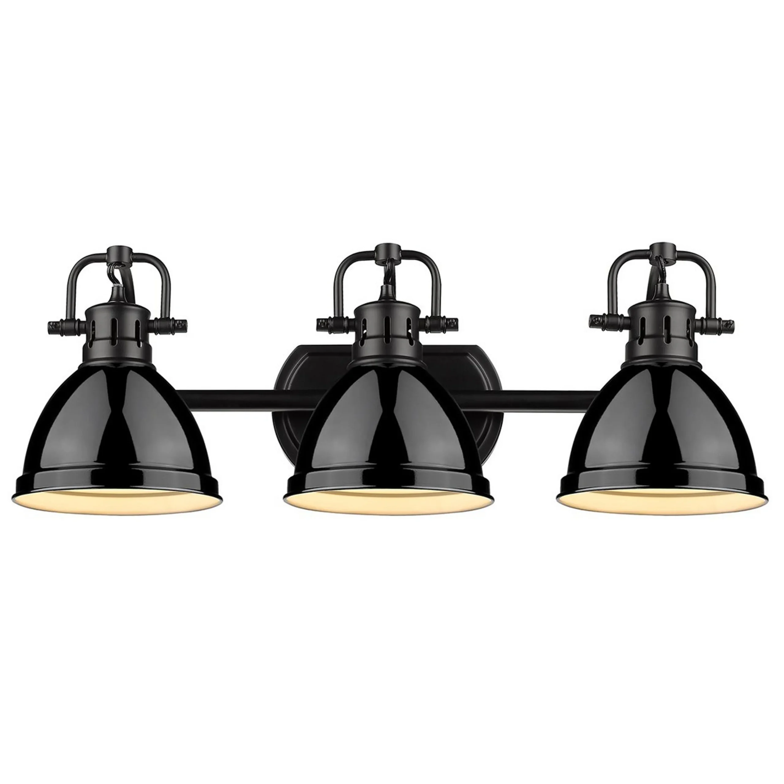 Classic Dome Shade Vanity Light - 3 Light