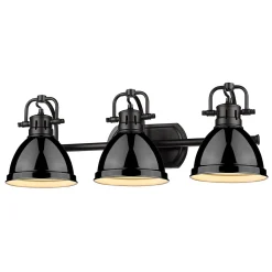Classic Dome Shade Vanity Light - 3 Light