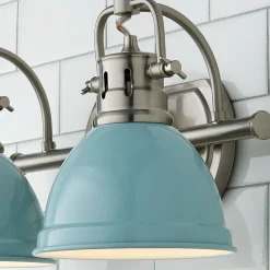 Classic Dome Shade Vanity Light - 2 Light