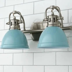 Classic Dome Shade Vanity Light - 2 Light