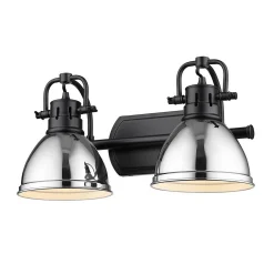 Classic Dome Shade Vanity Light - 2 Light