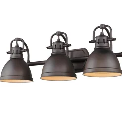 Classic Dome Shade Vanity Light - 3 Light
