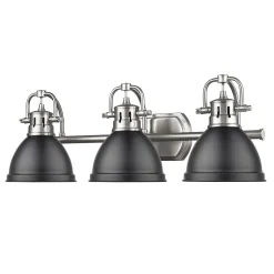 Classic Dome Shade Vanity Light - 3 Light