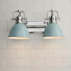 Classic Dome Shade Vanity Light - 2 Light