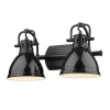 Classic Dome Shade Vanity Light - 2 Light