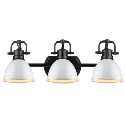Classic Dome Shade Vanity Light - 3 Light