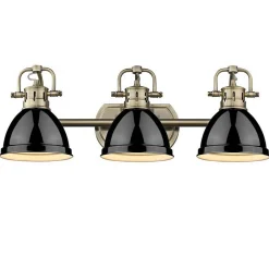 Classic Dome Shade Vanity Light - 3 Light