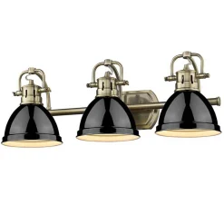 Classic Dome Shade Vanity Light - 3 Light