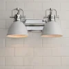 Classic Dome Shade Vanity Light - 2 Light