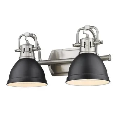 Classic Dome Shade Vanity Light - 2 Light