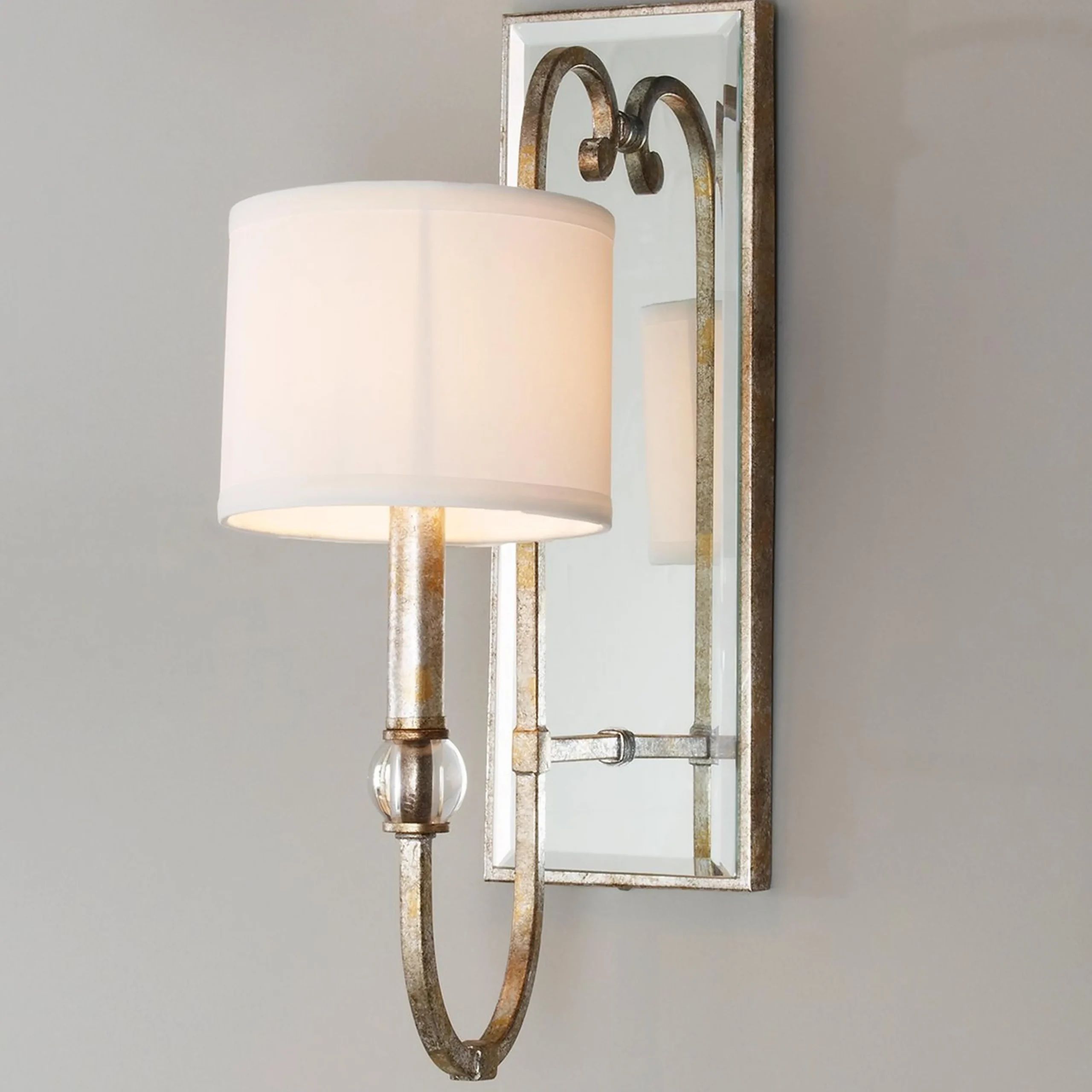 Classic Traditions Crystal Sconce