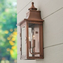 Classic Vented Hood Outdoor Sconce - Small