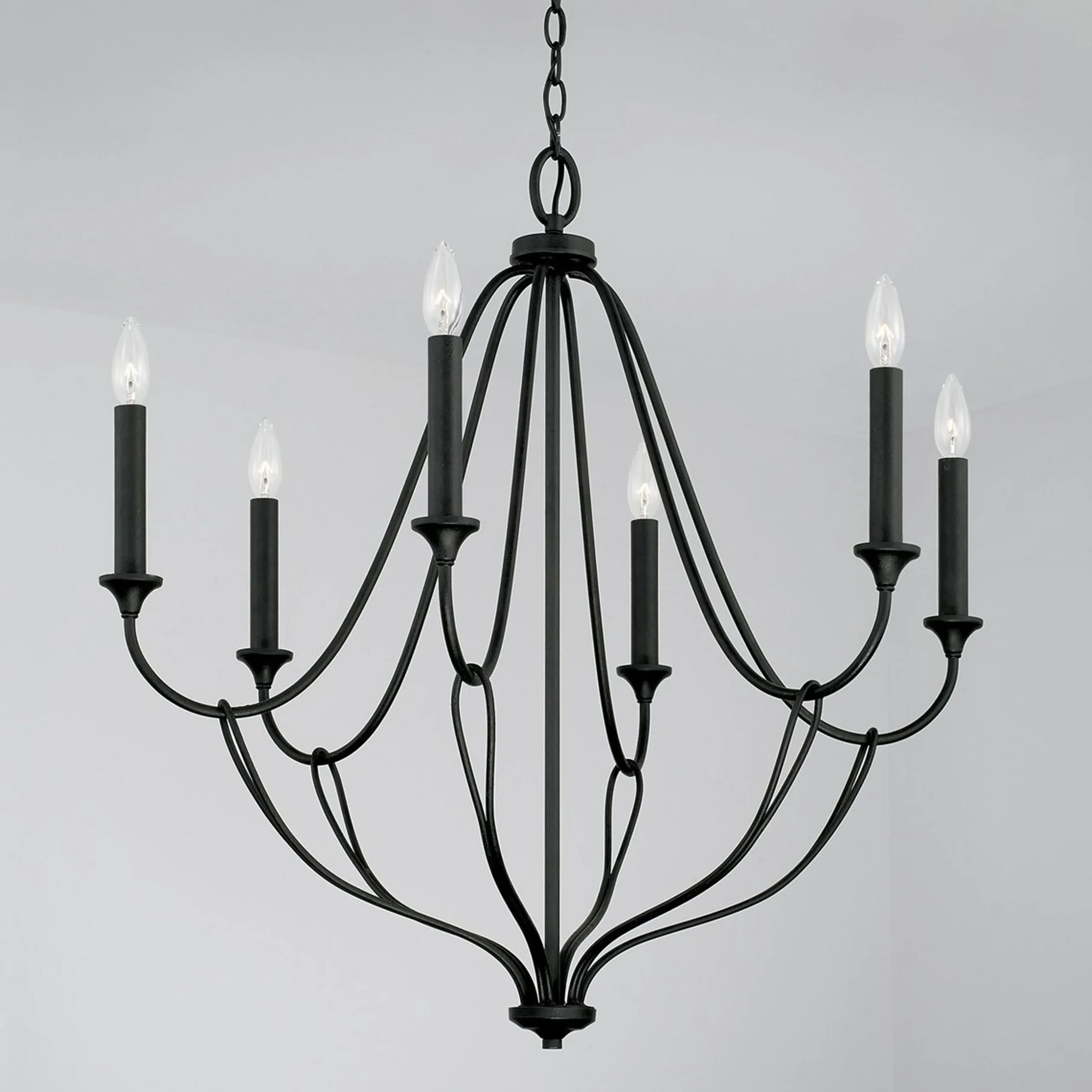 Claude Chandelier - 6 Light