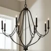Claude Chandelier - 8 Light