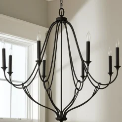 Claude Chandelier - 8 Light