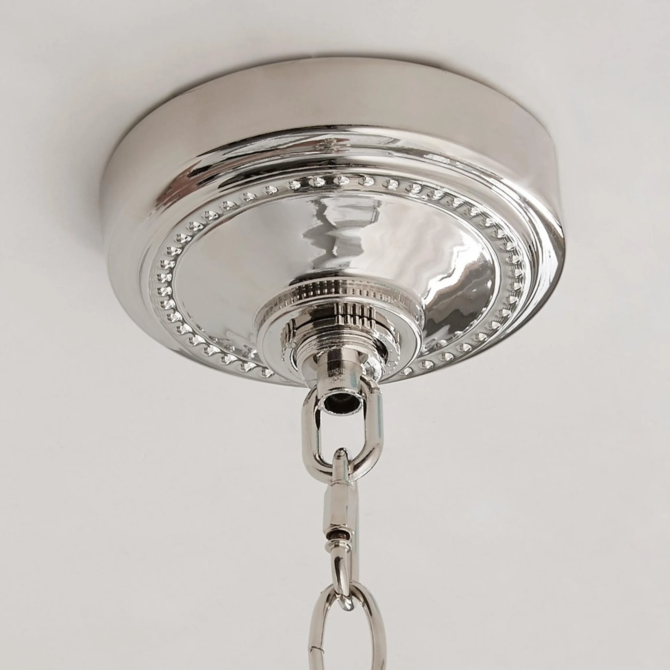 Clear Glass Sphere Chandelier