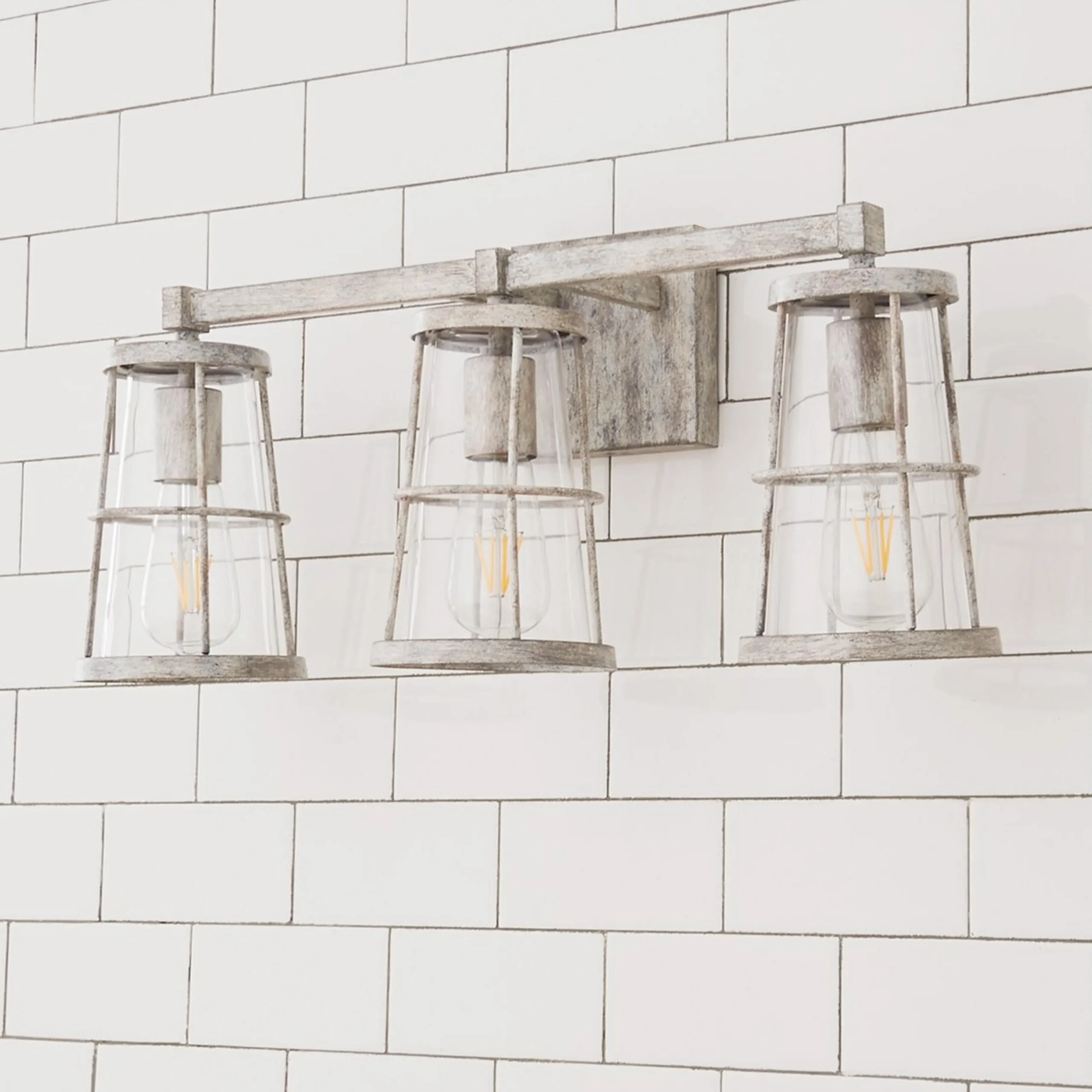 Coastal Cottage Vanity Light - 3 Light