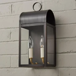 Colonial Metalcrafts Arched Outdoor Sconce - Large