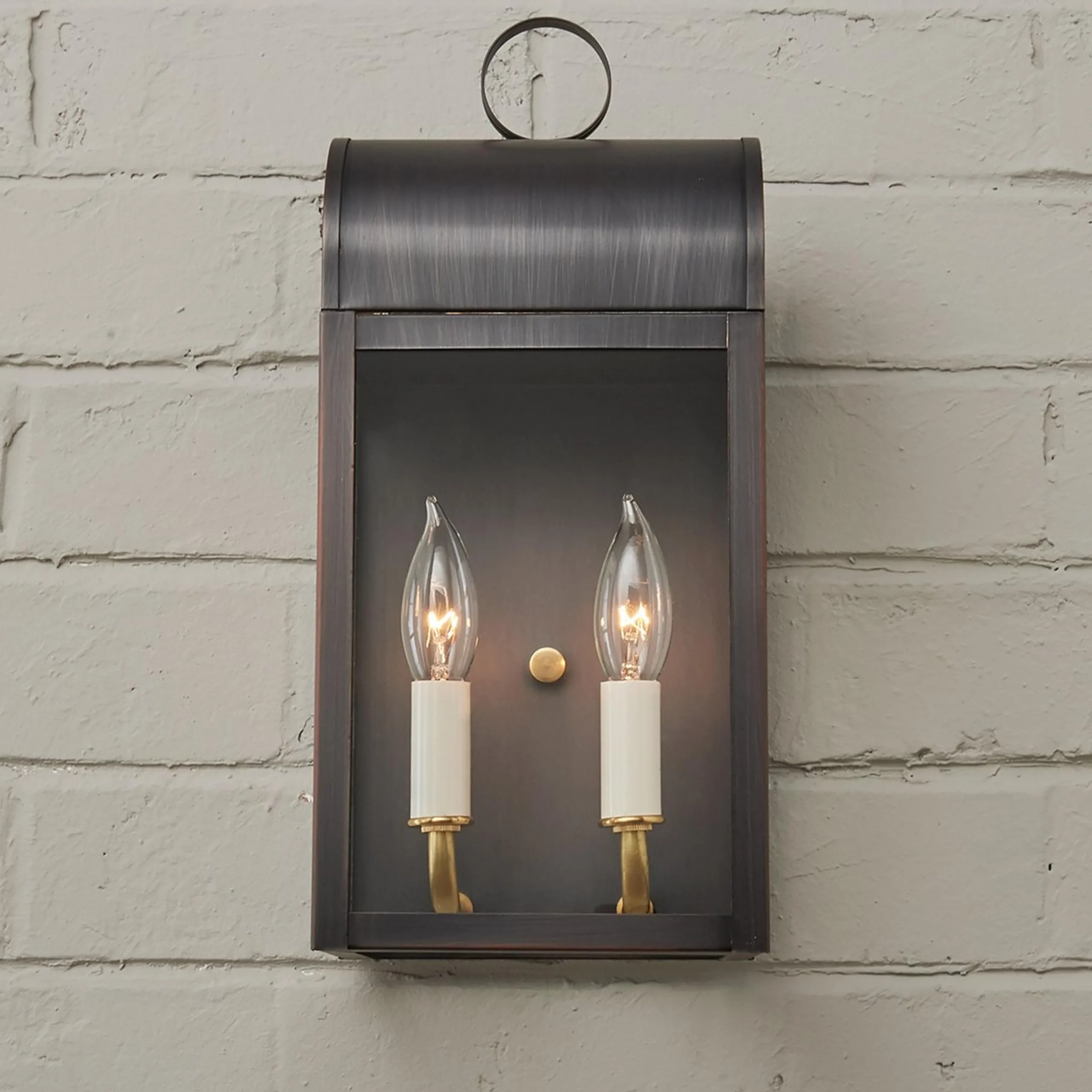 Colonial Metalcrafts Arched Outdoor Sconce - Large