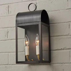 Colonial Metalcrafts Arched Outdoor Sconce - Large
