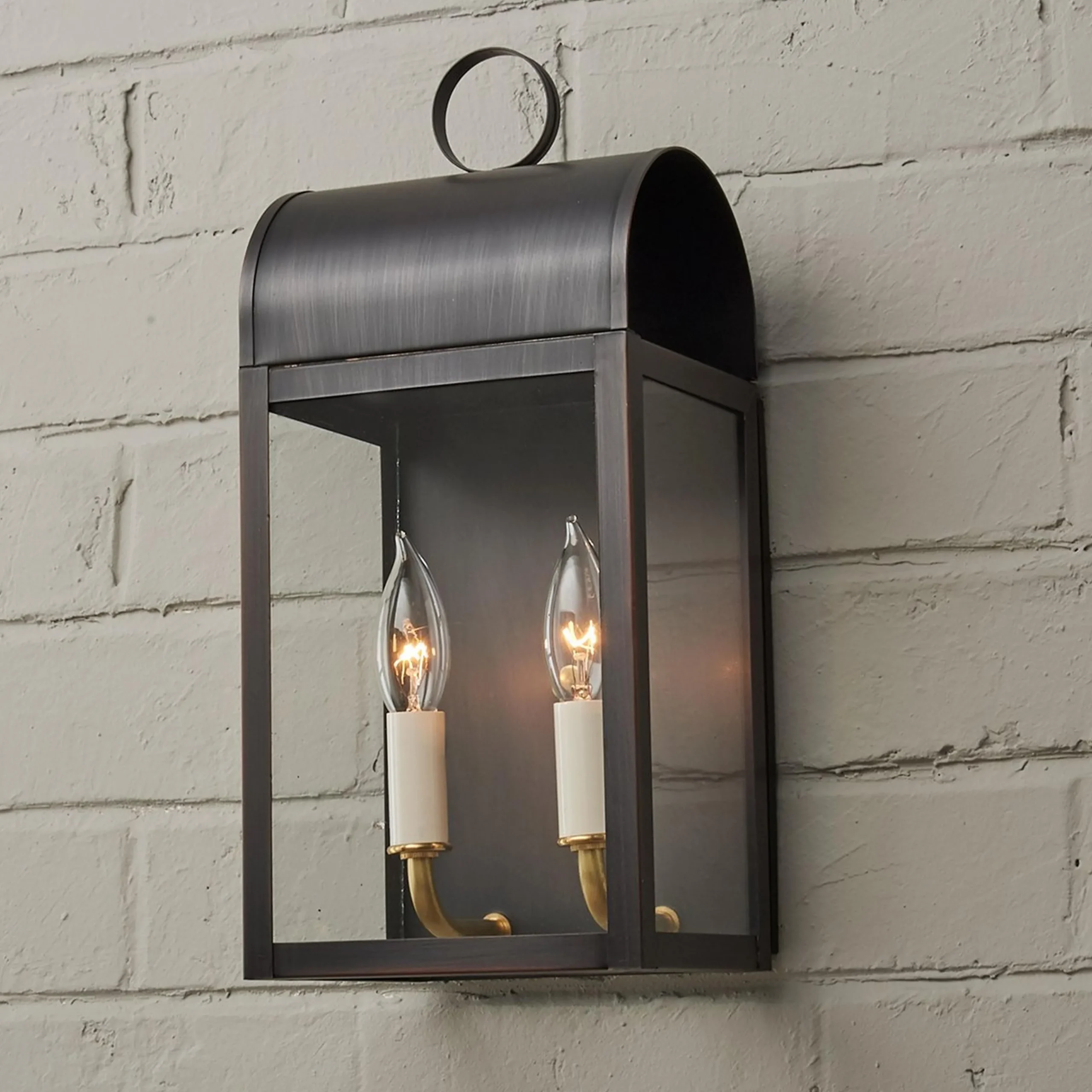 Colonial Metalcrafts Arched Outdoor Sconce - Large