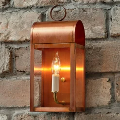 Colonial Metalcrafts Arched Outdoor Sconce - Small