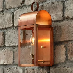 Colonial Metalcrafts Arched Outdoor Sconce - Small
