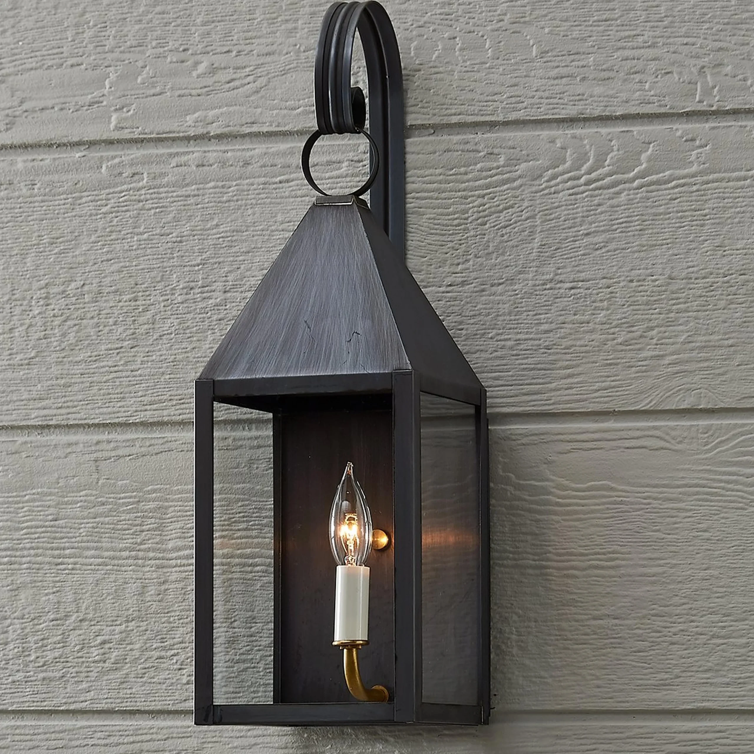 Colonial Metalcrafts Cape Outdoor Sconce - Small