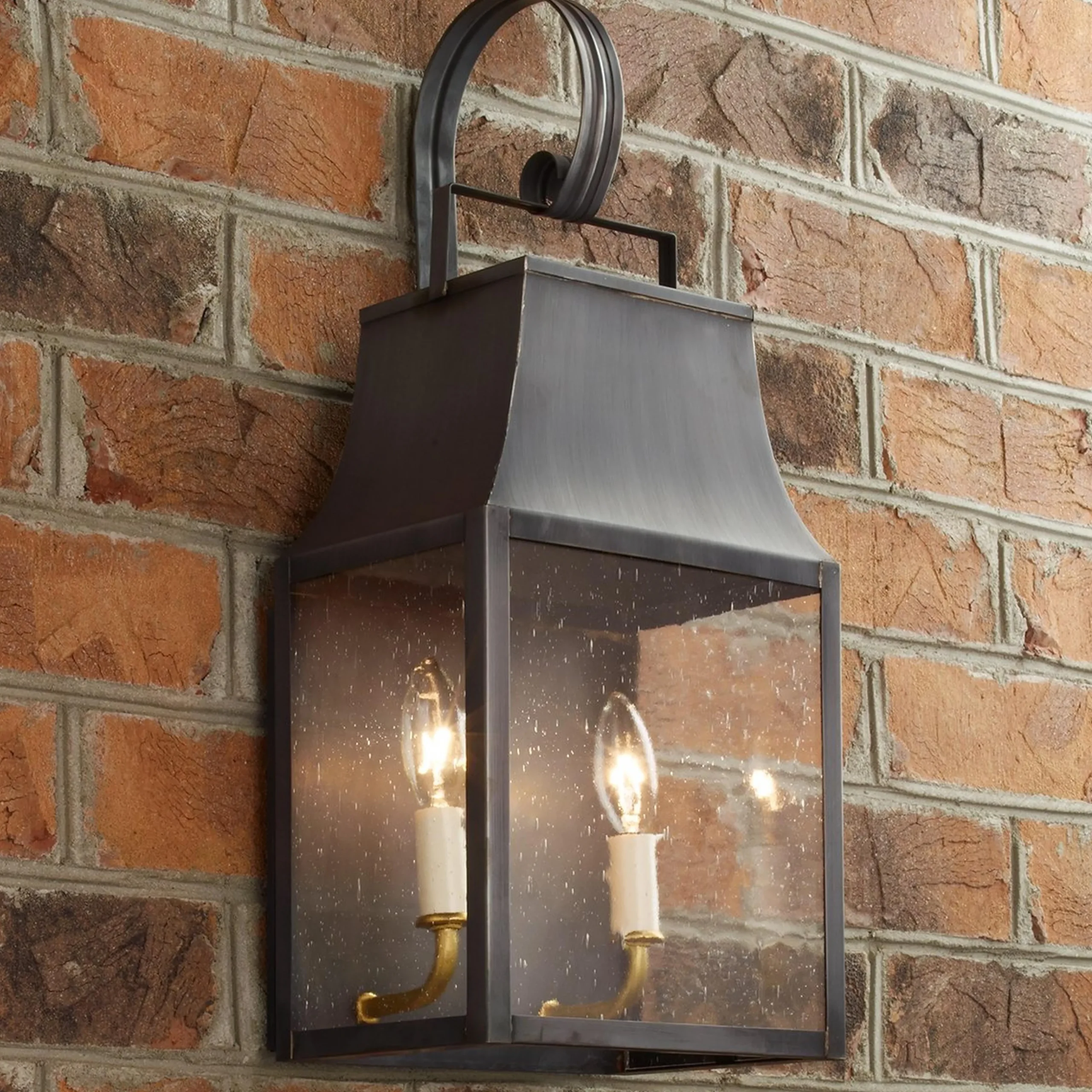 Colonial Metalcrafts Capital Outdoor Sconce - Large