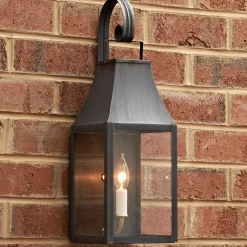 Colonial Metalcrafts Capital Outdoor Sconce - Small