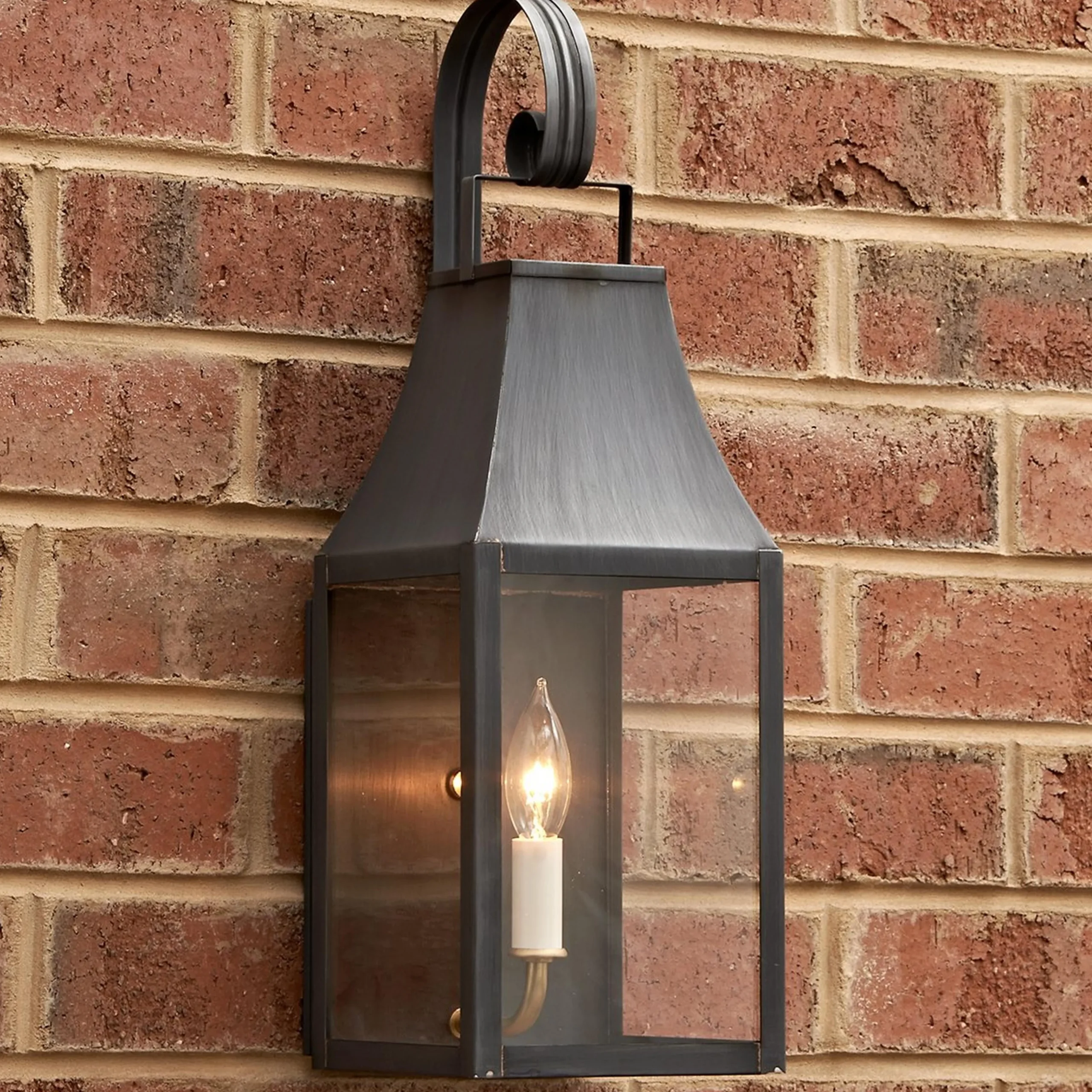 Colonial Metalcrafts Capital Outdoor Sconce - Small
