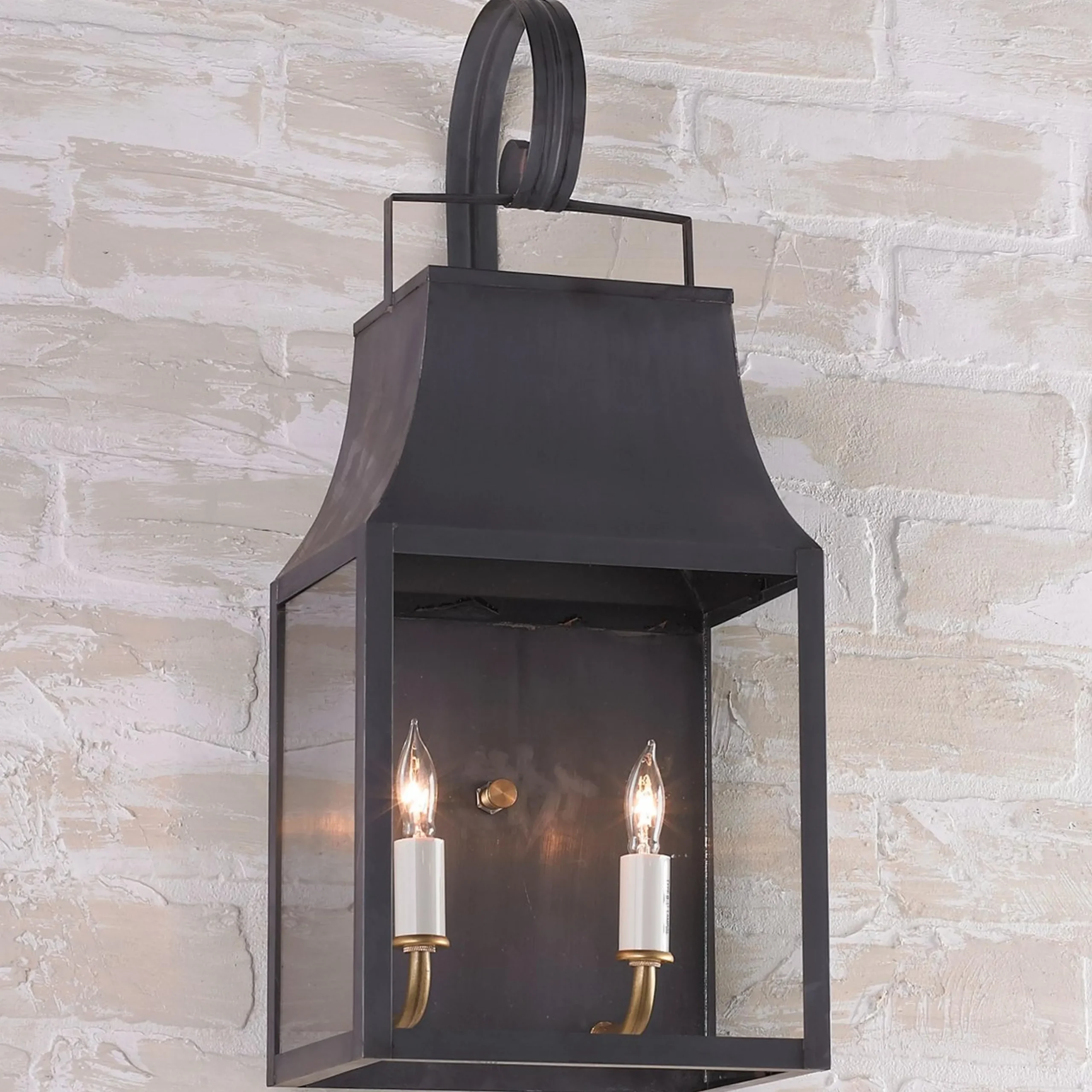 Colonial Metalcrafts Capital Outdoor Sconce - Large