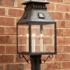 Colonial Metalcrafts Federal Outdoor Post Light - Tall