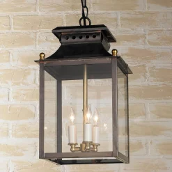 Colonial Metalcrafts Federal Outdoor Hanging Lantern - Small