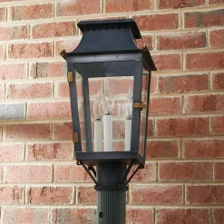 Colonial Metalcrafts Franklin Outdoor Post Light