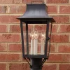 Colonial Metalcrafts Georgian Tapered Outdoor Post Light