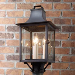 Colonial Metalcrafts Georgian Outdoor Post Light - Small