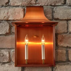 Colonial Metalcrafts Georgian Outdoor Sconce - Medium
