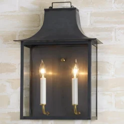 Colonial Metalcrafts Georgian Outdoor Sconce - Medium