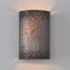 Colonial Metalcrafts Hammered Copper Indoor Sconce