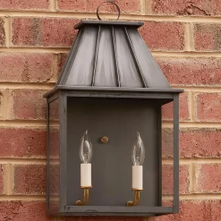 Colonial Metalcrafts Mansard Outdoor Sconce - Large