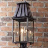 Colonial Metalcrafts Mansard Outdoor Post Light