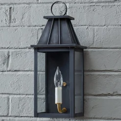 Colonial Metalcrafts Mansard Outdoor Sconce - Small