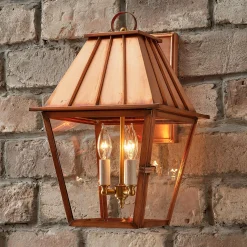 Colonial Metalcrafts Mansard Outdoor Carriage Light - Large
