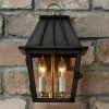 Colonial Metalcrafts Mansard Outdoor Carriage Light - Small
