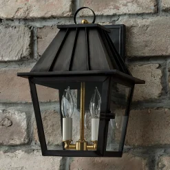 Colonial Metalcrafts Mansard Outdoor Carriage Light - Small